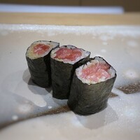 鮨 藤よし - 鉄火巻・・この鮪、美味しい。