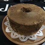 BAR ラフテル - シフォンケーキ（自家製　コーヒーマーブル）