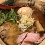 Yaki Ago Shio Ramen Takahashi - 味玉入り焼きあごらー麺940円