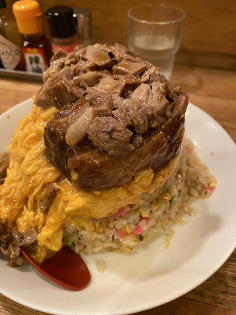 創意工夫溢れるオリジナリティが光るデカ盛り店 By 246 246 らーめん処よなかそば 門沢橋 ラーメン 食べログ