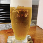 Teppanyaki Omotesandou - 生ビール 1000円