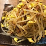 肉汁餃子のダンダダン - "肉味噌もやし"