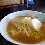 中華そば　マル金 - 湯気上る中華そば