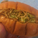 ヤマナカ - 青のりの香りがいい昔風な焼きそばパン