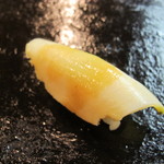 日本橋橘町　都寿司 - 鮑の握り