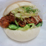 ピーターパン - ねぎとﾁｷﾝのﾌｫｶｯﾁｬｻﾝﾄﾞ315円　（2012/1）葱が妙に美味かった件。　葱が主役なのか　（’’？？