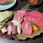 Yakiniku Shizuru - 三田マルセ牛の特選盛り