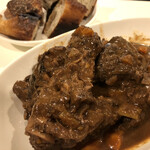 神楽坂ワイン食堂 ビストロ　Entraide - 鹿肉ごろごろですごいおいしかった・・・