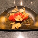 甲州料理と肉と旨い肴 個室居酒屋 炙 - お通し