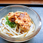 Kinosaki Udon - Chilled Bukkake Udon with Chicken Tempura (Bukkake Chilled + Chicken Tempura)