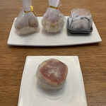 茶菓 山川 - フルーツ葛餅いちじく　250円