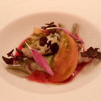 ラ・トゥーエル - ハモ、トマトソース、ガスパチョ