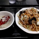肉あんかけチャーハン 炒王 - 