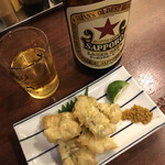 立ち呑み くにし - ハモ天