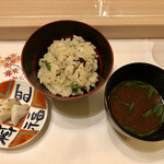旬菜 おぐら家 - 香茸の炊き込みご飯