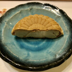 旬菜 おぐら家 - 栗もなかアイス