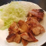 じゅん壹 - とりももにんにく醤油焼き