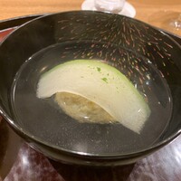 日本料理 太月 - 北海道の毛蟹のしんじょうと冬瓜の椀