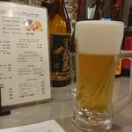ザ シャラク - サービスの100円ビール
