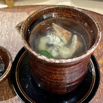 華丸吉日 - 鱧と松茸の湯呑蒸し