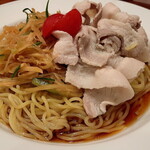 暖暮 - 「新生姜と豚しゃぶの冷やし中華（830円）」