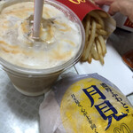 マクドナルド - アイスキャラメルラテ