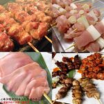 Sengyo Yakitori Sakasu - 限定のひな鶏の白レバーや手刺しの美味しい焼き鳥もリーズナブルに！