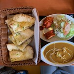 天竺薬膳 北印度料理 みらん - Ｃランチ(ナン変更)