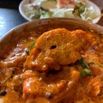 天竺薬膳 北印度料理 みらん - チキンカダイ③