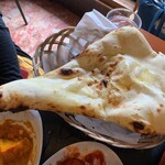 天竺薬膳 北印度料理 みらん - プレーンナン(おかわり)③