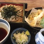 さか本 そば店 - お昼の天ざる