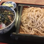 さか本 そば店 - 豚ナスつけ蕎麦