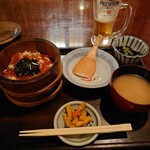 Kokoga miso - 亘理名物はらこめし定食1200円