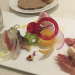 Ristorante La Soglia - ある日のコース料理の前菜