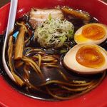 麺家いろは - ブラック味玉らーめん　1