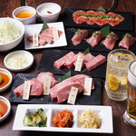 Wagyuu Yakiniku Burakku Horu - 和牛堪能コース