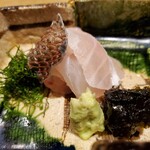 御幸町 田がわ - 明石の鯛。