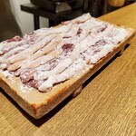 御幸町 田がわ - 鴨ロース。