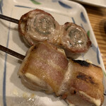 Isami - ミルフィーユ豚串と豚チーズ
                        豚も美味しい！！