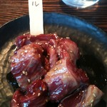 ホルモン 銀牙 - テール650円