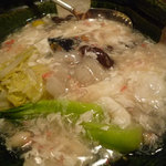 Kitao - 旬野菜の蟹肉あんかけ