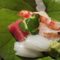 日本料理 京都 華暦 - お造りにかえるちゃん♪