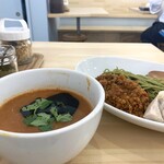 チリトマ ラーメン THANK - チリトマつけめん