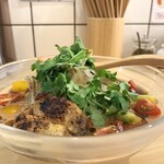 チリトマ ラーメン THANK - チリトマ冷やしタンタン麺