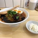 チリトマ ラーメン THANK - スペシャルチリトマラーメン＋自家製カッテージチーズ