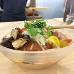 チリトマ ラーメン THANK - チリトマ冷やしタンタン麺