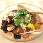 チリトマ ラーメン THANK - チリトマ冷やしタンタン麺