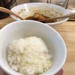 チリトマ ラーメン THANK - ライスやチーズライスは後から現金渡しでも追加できます！
