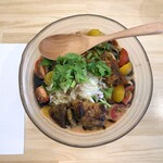 チリトマ ラーメン THANK - チリトマ冷やしタンタン麺