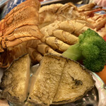 ホテル翔峰 - 伊勢海老とアワビアップ